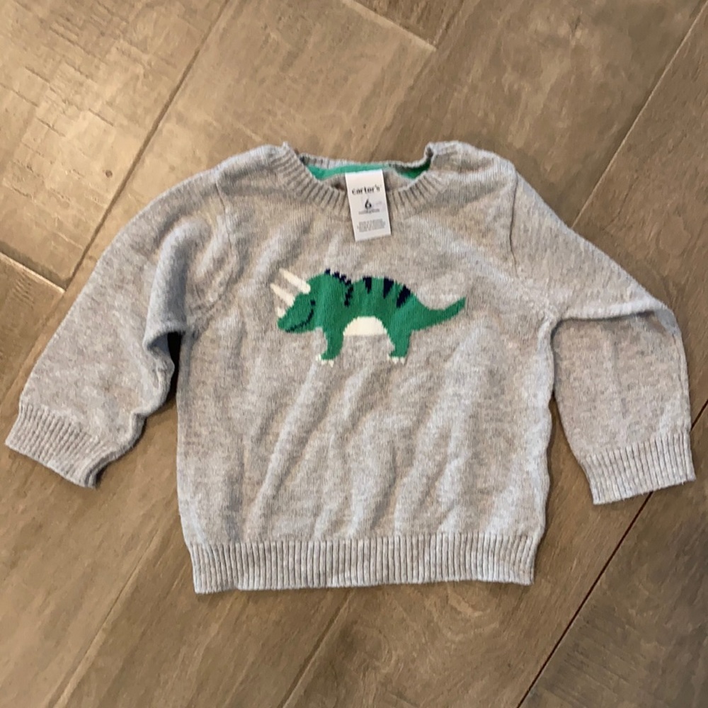 Baby Dino cotton crewneck
